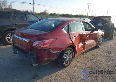 2015 Nissan Altima 2.5 S from USA, damaged, VIN 1N4AL3AP6FC584071